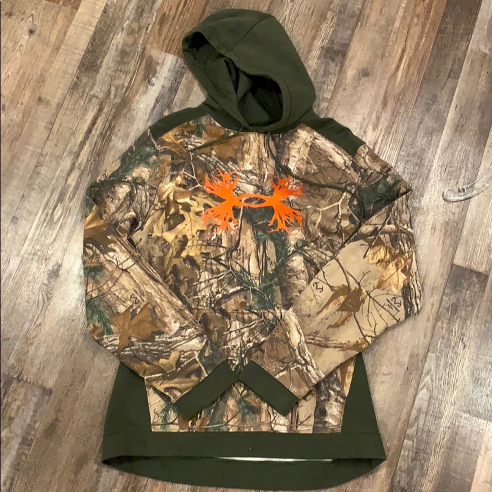 UA camo hoodie